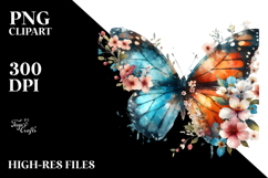 Spring Butterfly PNG Product Image 2