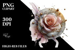 Abstract Rose, Transparent PNG Product Image 2