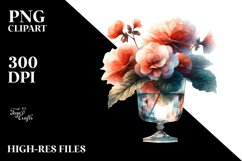 Abstract Begonia | Clipart Product Image 3