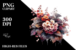 Abstract Begonia | Clipart Product Image 2