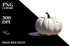 Black Cat and Pumpkin, Transparent PNG Product Image 2