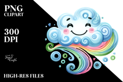 Whimsical Cloud PNG Product Image 2