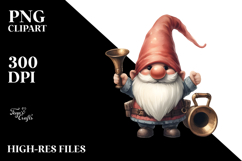 Retro Funny Gnome PNG Product Image 2