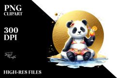Watercolor Panda PNG Product Image 2