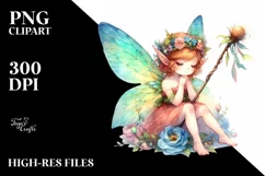 Cute Fairy, Transparent PNG Product Image 3