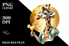 Watercolor Zebra PNG Product Image 2