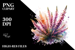 Heather Made of Material, Watercolor Splash PNG Product Image 2