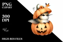 Cute Baby Hummingbird, Transparent PNG Product Image 1