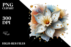 Glossy Daffodil, Transparent PNG Product Image 2