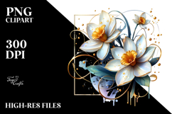 Glossy Daffodil, Transparent PNG Product Image 2