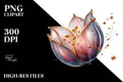 Abstract Tulip, Transparent PNG Product Image 2