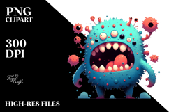 Digital Monster Design, Transparent PNG Product Image 2