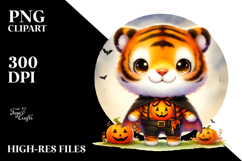 Cute Baby Tiger Halloween Image Product Image 2