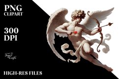Simple Digital Cupid PNG Product Image 2
