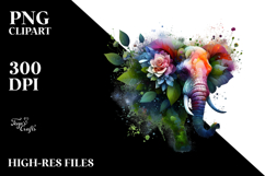 Abstract Elephant, Transparent PNG Product Image 2