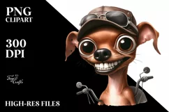 Goofy Dog Clipart | Sublimation | Clipart Product Image 3