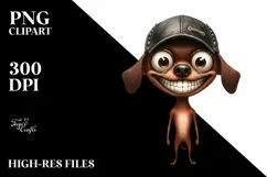 Goofy Dog Clipart | Sublimation | Clipart Product Image 3