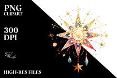 Whimsical Shining Star PNG Product Image 2
