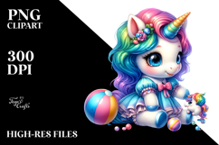 Cute Baby Unicorn PNG Product Image 2