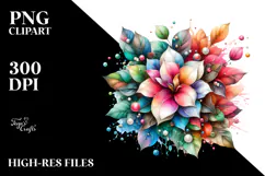 Colorful Gardenia, Transparent PNG Product Image 2