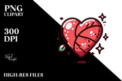 Simple Cartoon Heart PNG Product Image 2