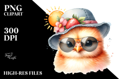 Energetic Baby Chicken PNG Product Image 2