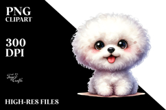 Cute Baby Bichon Frise, Transparent PNG Product Image 2