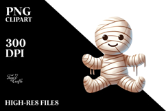 Spooky Mummy Image, High-Res PNG Product Image 2