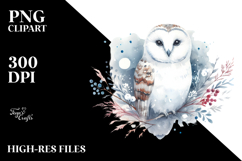 Simple Washed Owl, Transparent PNG Product Image 2