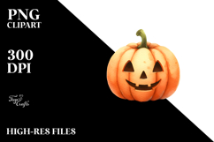Funny Jack-O&#039;-Lantern.PNG Product Image 2