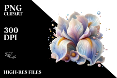 Glossy Iris Watercolor Product Image 2