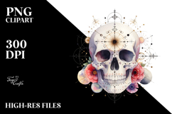 Simple Skull, Transparent PNG Product Image 2