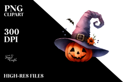 Funny Halloween Hat Clipart Product Image 2