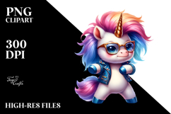 Jumping Baby Owl with Cool Haircut, Excited PNG Product Image 2