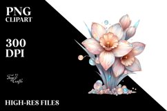 Detailed Shiny Narcissus with Metallic Insertions | Product Image 3