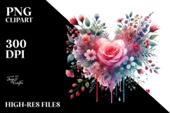 Colorful Heart, Transparent PNG Product Image 2