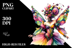 Vibrant Dressing Fairy PNG Product Image 2