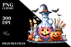 Funny Halloween Magic Potion | Clipart Product Image 2