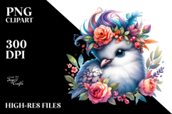 Aggressive Baby Dove Watercolor Product Image 2