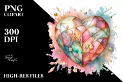 Colorful Heartglass, High-Res PNG Product Image 2