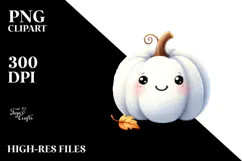 Funny Simple Pumpkin, Transparent PNG Product Image 2