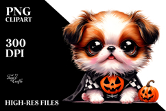 Enthusiastic Baby Japanese Chin PNG Product Image 2