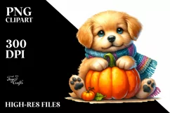 Colorful Vibrant Dog PNG Product Image 3