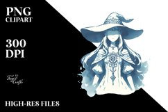 Washed Watercolor Simple Image Sorceress | Product Image 3