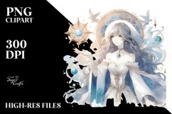 Washed Watercolor Simple Image Sorceress | Product Image 3