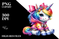 Cute Dancing Unicorn PNG Product Image 2