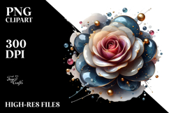 Glossy Rose PNG Product Image 2