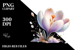 Glossy Crocus with Metallic Insertions | Sublimation | Product Image 3