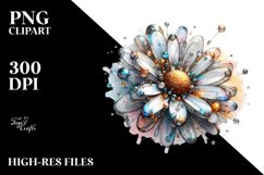 Abstract Shiny Metallic Insertions Clipart Product Image 3