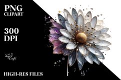 Abstract Shiny Metallic Insertions Clipart Product Image 3